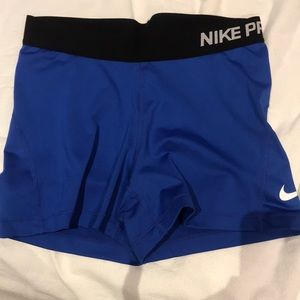 Royal Blue Nike Pro Shorts👑
